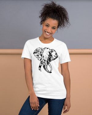 Camiseta Elefante vectorial