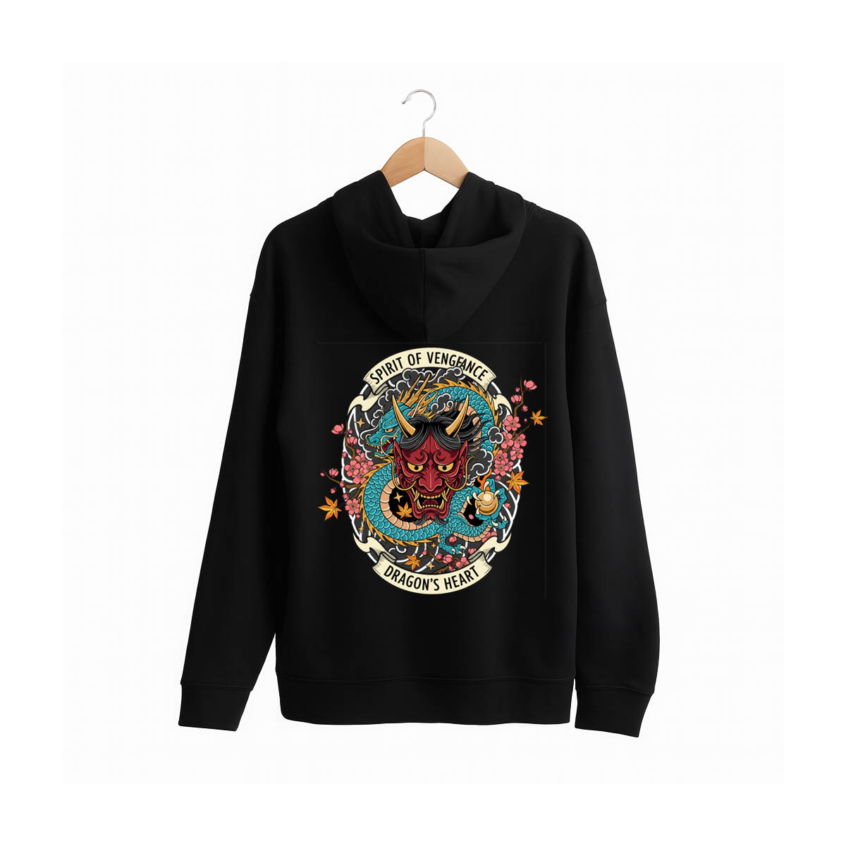 Hoodie tattoo street japonés