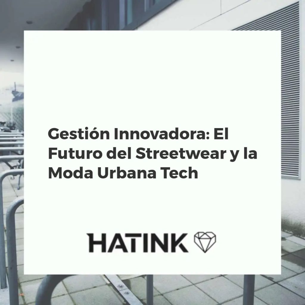 Modelos de streetwear futurista con tecnología integrada en una ciudad urbana vibrante y avanzada