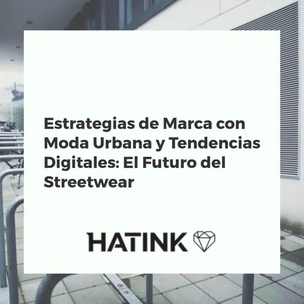 Modelos con moda urbana y tatuajes interactuando con pantallas digitales en un entorno urbano futurista