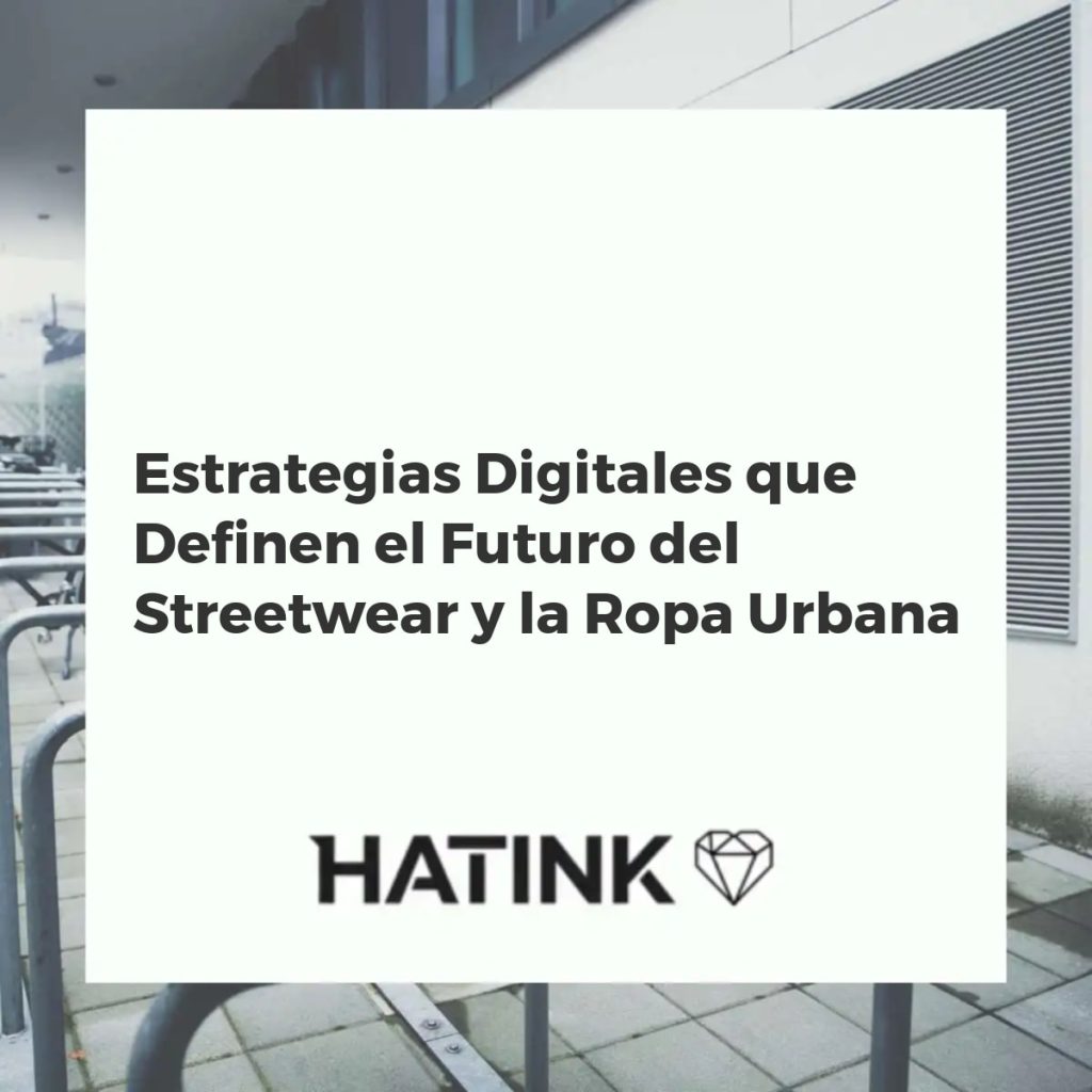 Jóvenes interactuando con pantallas holográficas de moda urbana en una calle futurista, mezclando lo digital y el streetwear.