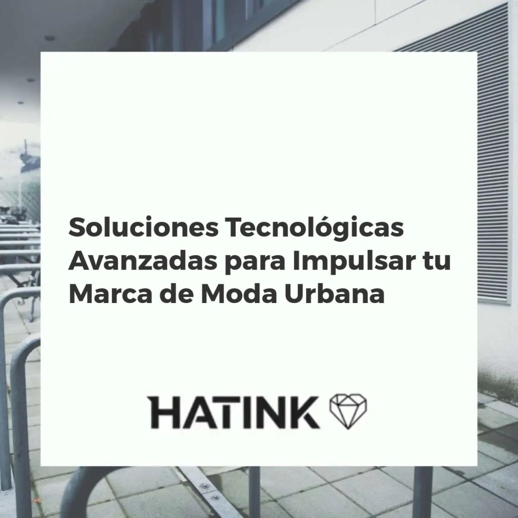 Jóvenes interactuando con pantallas digitales y ropa en una tienda de moda urbana, mostrando la integración de tecnología.